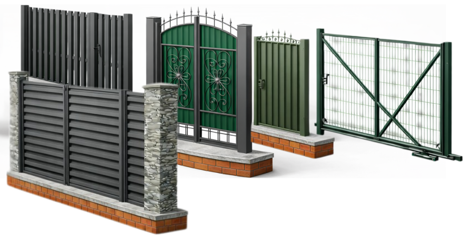Ворота, калитки
