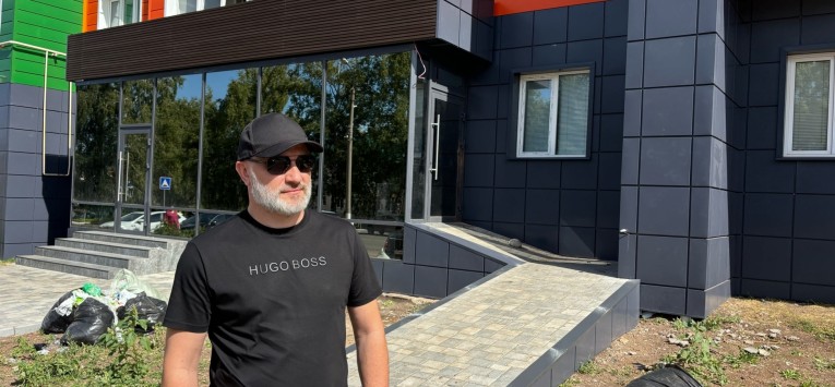 Объект в Кумертау. Сделали под ключ фасад для местной стоматологии