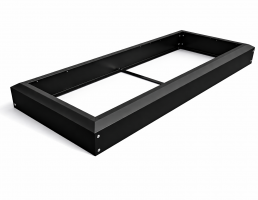 Цветник на могилу (черный)