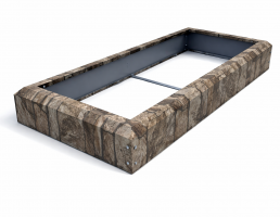 Цветник на могилу под камень (Printech) "вертикаль"